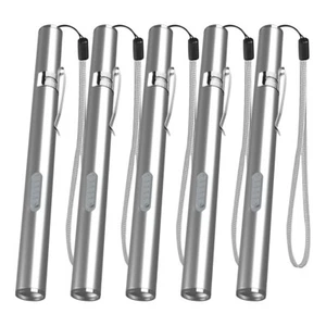 Mini Medical LED Flashlight Rechargeable Pen Light Pocket Torch f/ Doctor Nurse - Picture 1 of 11