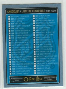 14/15 OPC Checklist Rainbow Foil card #600 - Rookies and Legends - Bild 1 von 2