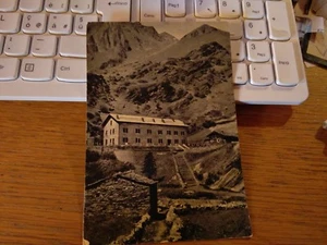 145353 VECCHIA CARTOLINA DI CASA ALPINA EXCELSIOR BELLINO CUNEO - Picture 1 of 1