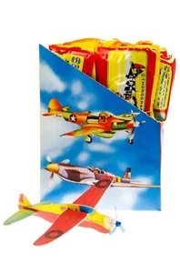 STYROPOR FLIEGER ⭐️ 48 St im Display Wurfgleiter Flugzeug Mitgebsel - Bild 1 von 7