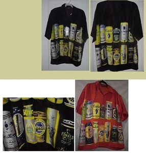 NEU BIERLIEBHABER HAWAIIHEMD IN SCHWARZ oder GELB Gr. S oder M - Bild 1 von 1