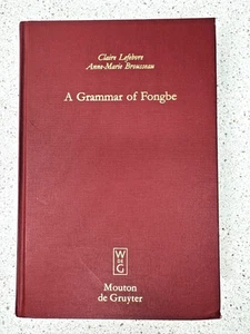 A Grammar of Fongbe (Collection "Essais Et Polemiques") WdeG, Fon Dahomey Benin - Bild 1 von 4