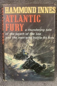 Atlantic Fury Hammond Innes 1962 Hardcover & Jacket BCE - Picture 1 of 8