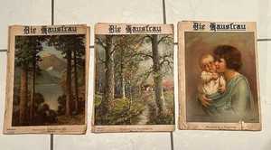 3 Hefte Die Hausfrau - von 1937 - Monatsschrift für die Frauenwelt Amerikas - Bild 1 von 2