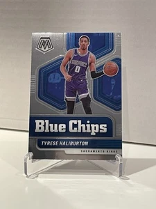 Tyrese Haliburton 2020-21 Panini Mosaic Blue Chips Rookie #5 Sacramento Kings - Bild 1 von 2