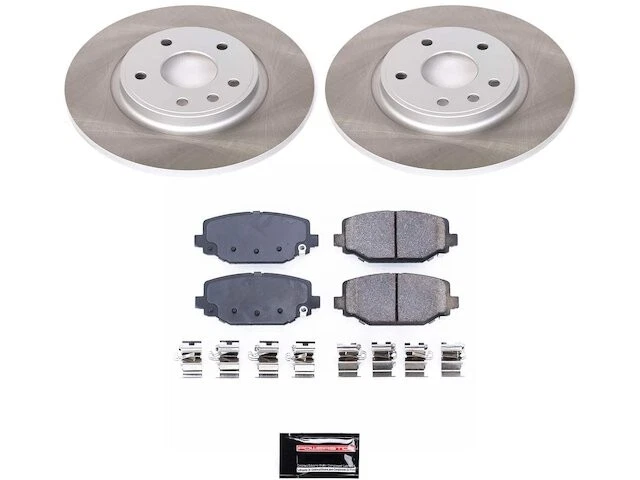 Rear Brake Pad and Rotor Kit For 2012-2015 Ram C/V 2013 2014 XQ916FN - Image 1 of 1