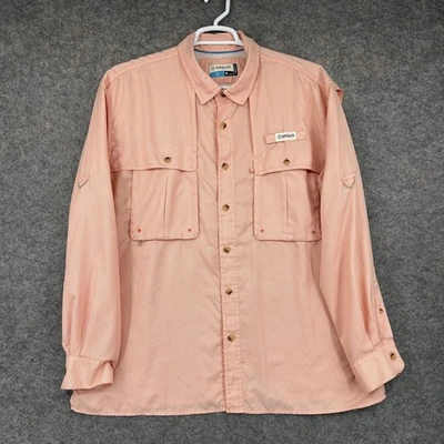 Camisa de pesca al aire libre Magellan para hombre XL naranja ventilada espalda MagWick equipo de pesca Foto 1 de 4