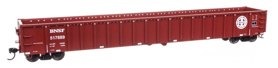 6462 Walthers HO 68' Railgon Gondola BNSF Railway #517898 - Image 1 of 1