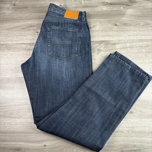 Lucky Brand Jeans Herren 34x32 Blau 221 Original Straight Leg Dark Wash Denim Hose - Bild 1 von 21