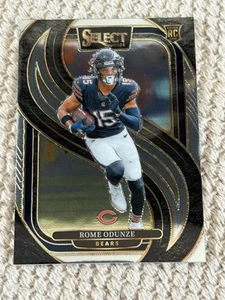 2024 NFL Panini Select Rome Odunze Premier Level Rookie Chicago Bears - Picture 1 of 2