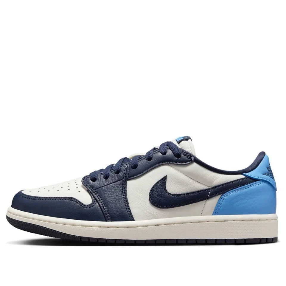 Size 10 - Air Jordan 1 Retro OG Low Obsidian “UNC” Mens - image 1 of 4