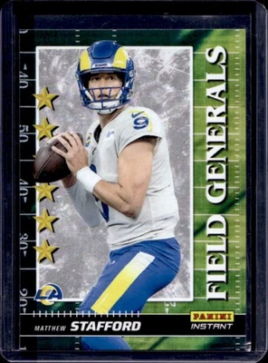 2021 Panini Instant Field Generals Matthew Stafford #FG19 Rams - Image 1 of 2