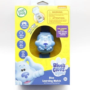 LeapFrog Blue's Clues & You! Blue Learning Watch 3417766117007 3 & Up - Picture 1 of 7