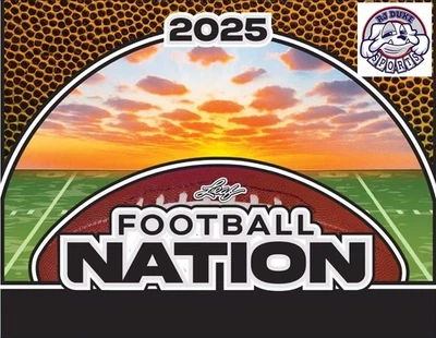 Dwight Stephenson 2025 Leaf Football Nation Jumbo Case 8Box Break - Image 1 of 4