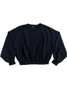 Beyond Yoga LuxeFleece Cuello Redondo Sudadera Suéter Negro Para Mujer Talla Pequeña  - Imagen 1 de 4