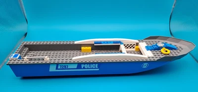 LEGO 7287 Polizei Schiffsrumpf 51 x 12 x 6  blau Schiff Rumpf Boot 2005 - Bild 1 von 4