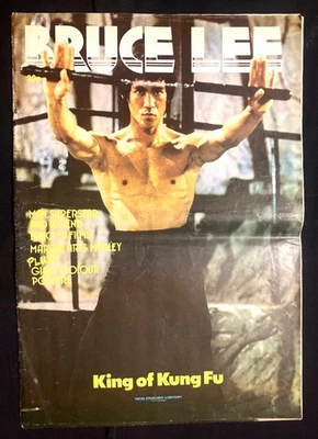 Bruce Lee King Of Kung Fu 1974 Giant Magazine Vintage Martial Arts Enter Monthly - Image 1 of 4