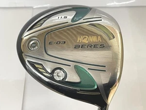 HONMA GOLF BERES E-03 DRIVER 11.5deg 2STAR ARMRQ 8 45 Flex-R No H/C - Picture 1 of 12