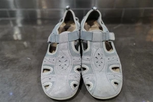 Earth Origins Mujer’s Sandalias Deportivas Gris Gamuza Malla Mary Jane Zapatos para Caminar Talla 8 - Imagen 1 de 10
