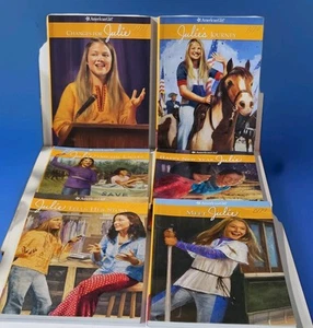 Lot of 6 American Girl Julie 1974 Volumes 1 - 6 Paperback Books - Imagen 1 de 16
