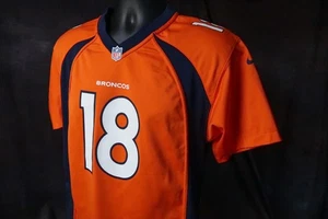 Denver Broncos Manning 18 NFL On Field Orange Jersey (XL Youth) OMG!!! - Picture 1 of 11
