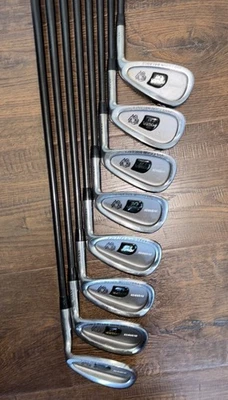 Cougar Power Cat Oversize Men’s RH Iron Set  3-9+SW Aldila Regular Flex  Shafts - Image 1 of 4