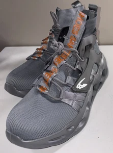 Zapatos de seguridad cómodos con puntera de acero grises Maven para hombre talla: 12 (48) ¡NUEVOS! - Imagen 1 de 6