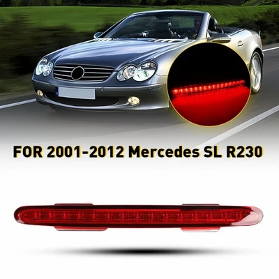 Luz de freno tercera lámpara centro trasero apto para Mercedes Benz R230 SL 2001-2012 Foto 1 de 4