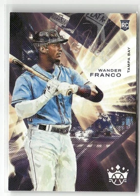 2022 PANINI DIAMOND KINGS #95 WANDER FRANCO TAMPA BAY RAYS RC - Image 1 of 2
