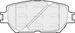 NEU APEC VORDERACHSE BREMSBELÄGE SATZ BREMSBELÄGE ORIGINAL OE QUALITÄT BELAG1290 - Bild 1 von 4