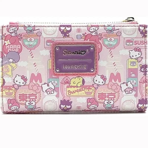 Sanrio Hello Kitty Loungefly Wallet – 2 Stylish Designs – BRAND NEW WITH TAGS!! - Picture 1 of 7