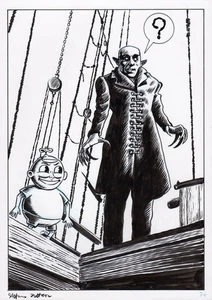 STEFANO  ZATTERA - Baby Burger in B-Movieland p.34 (Nosferatu) - Picture 1 of 1