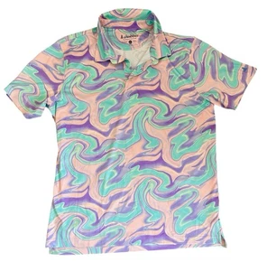 Chubbies Poloshirt Herren XL The Weekend Has Arrived Performance Golf Groovy - Bild 1 von 6