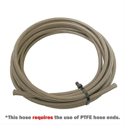 Summit 220983 Hose PTFE Braided Stainless Steel -4 AN 20 ft Length Each Foto 1 de 3