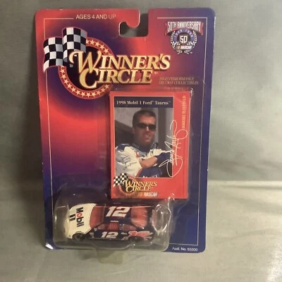 Jeremy Mayfield #12 Mobil 1  1/64 Winners Circle 1998 Ford Taurus  - Image 1 of 2