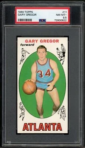 1969 Topps Basketball Gary Gregor #11 PSA 8,5 - Bild 1 von 2