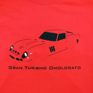 FERRARI 250 GTO T SHIRT GRAN TURISMO OMOLOGATO F1 SCCA ENZO GRAND TOURING RACE  - Picture 1 of 3