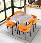 Marble Dining Table And 4 Chairs Retro