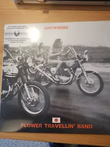FLOWER TRAVELLIN' BAND ANYWHERE ORANGE VINYL LP +CD & INSERT. HAND NUMBERED - Picture 1 of 12