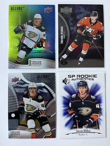 2021-22 Upper Deck Allure Trevor Zegras RC Numbered /299 LOT (4) - Picture 1 of 3