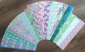 12x2 Various Designs x32 Sheets 180gsm Cardstock Card Making Scrapbook Job Lot! - Picture 1 of 7