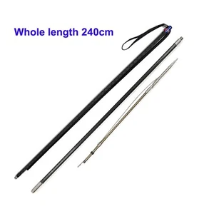 8FT Omer Diving Harpoon Roller Pole Spear Spearfish Pole 240cm with Slip Tip - Picture 1 of 6