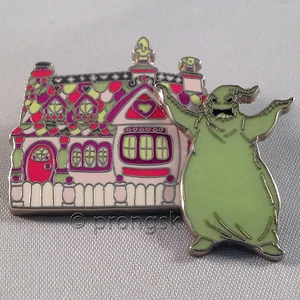 Disney Pin RARE Oogie Boogie Villains Toontown Set Nightmare Before Christmas LE - Picture 1 of 2