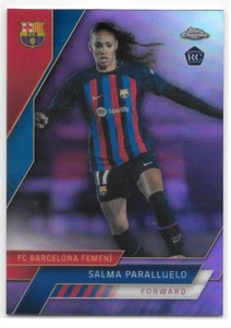 Salma Paralluelo (Barcelona) Purple 01/15 RC Topps Chrome Barcelona 22-23 - Bild 1 von 2