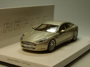 Minichamps Aston Martin Rapide, silver blonde - 437 137904 - 1:43 - Picture 1 of 4