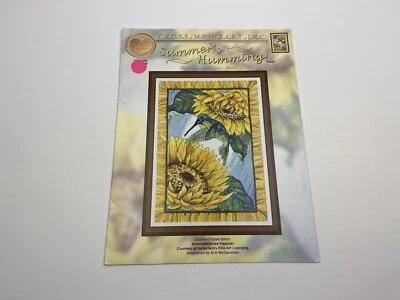 Cross My Heart Summer’s Humming Counted Cross Stitch Pattern - Image 1 of 3