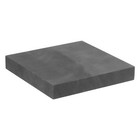Graphite Block Ingot Rectangle Graphite Electrode Plate 100x100x15mm