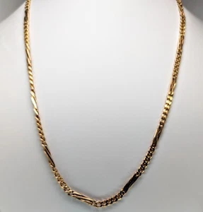 Catena per orologio vintage riempita in oro 12 carati, lunga 19" - Foto 1 di 4