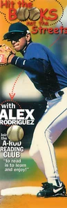 ALEX RODRIGUEZ Bookmark HIT THE BOOKS 6" Taco Time 1990s SEATTLE MARINERS - Bild 1 von 4