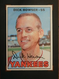 Tarjeta de béisbol 1967 Topps #411 Dick Howser (nuevo) - Imagen 1 de 2